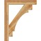 Ekena Millwork Merced Block Rough Sawn Bracket, Western Red Cedar, 4"W x 30"D x 38"H BKT04X30X38MRC05RWR - alternate 4